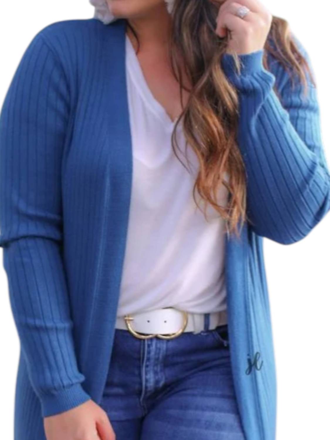 Jess Lea - Go-to Ribbed Duster Cardigan