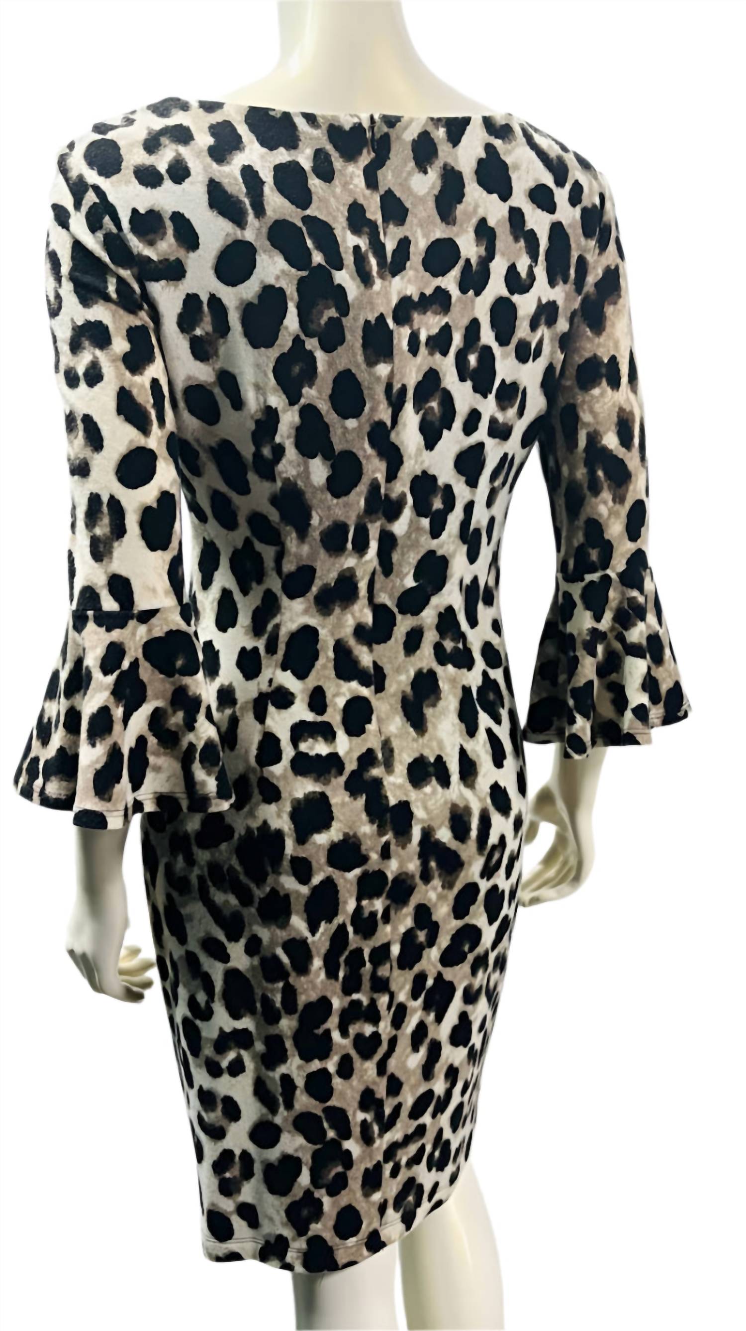 Frank Lyman - Knit V-neck Dress