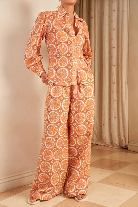 Hannah Artwear - Evelyn Long Sleeve Fitted Shirt