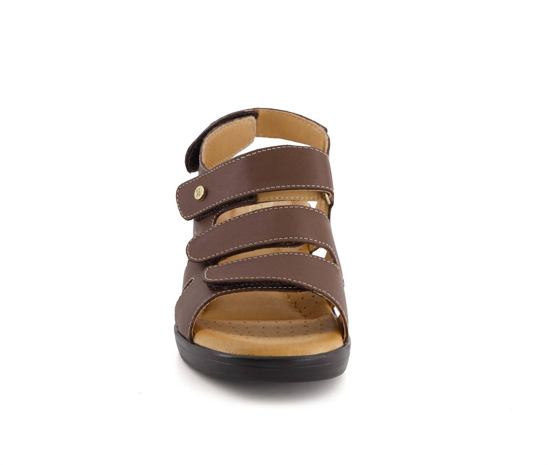 Andrea - Women's Premium Comfort Wedge Fisherman Leather Sandals