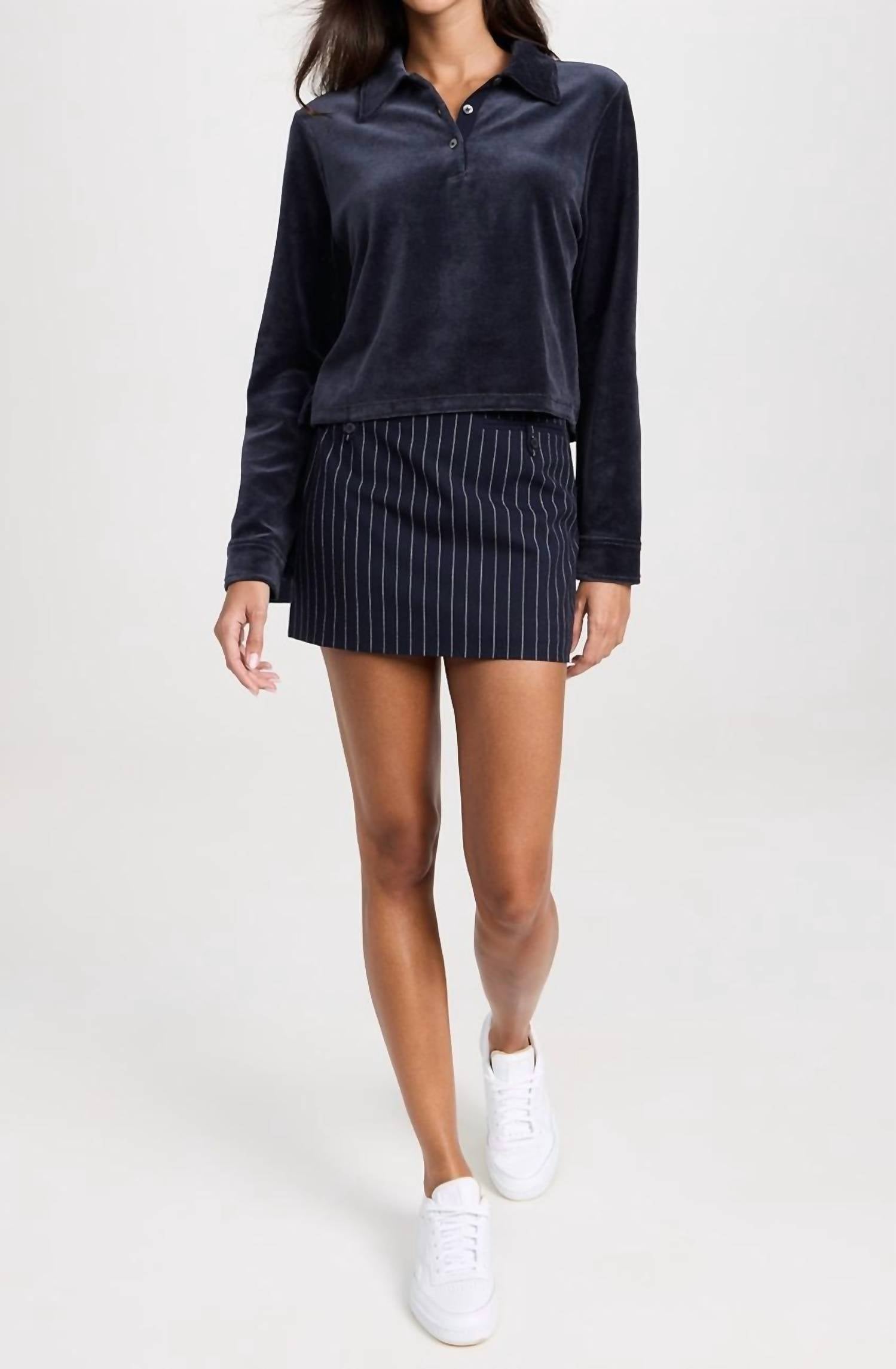 Theory - Women's Cropped Polo
