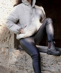Eadie Lifestyle - Women's Linen Bomber Jacket