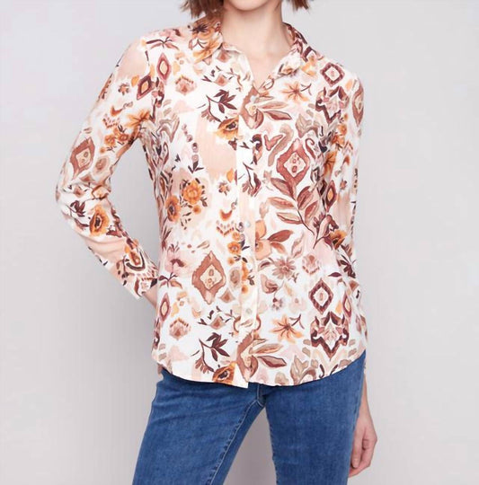 Charlie B - Long Sleeve Button Down Shirt