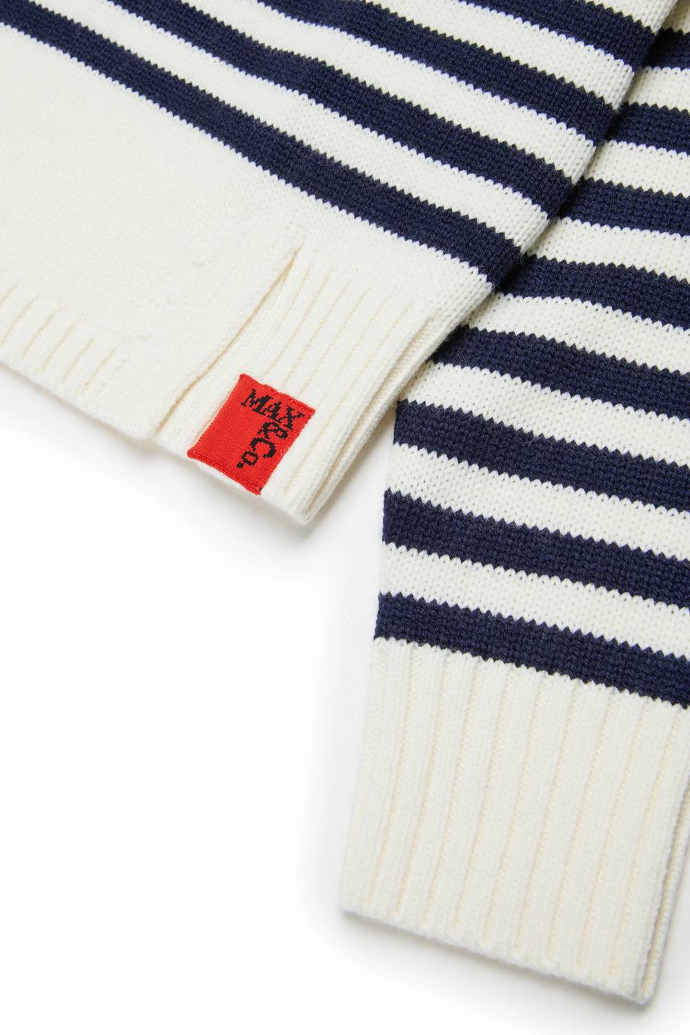 Max&Co. - Kid's Magilia Wool Blend Striped Sweater