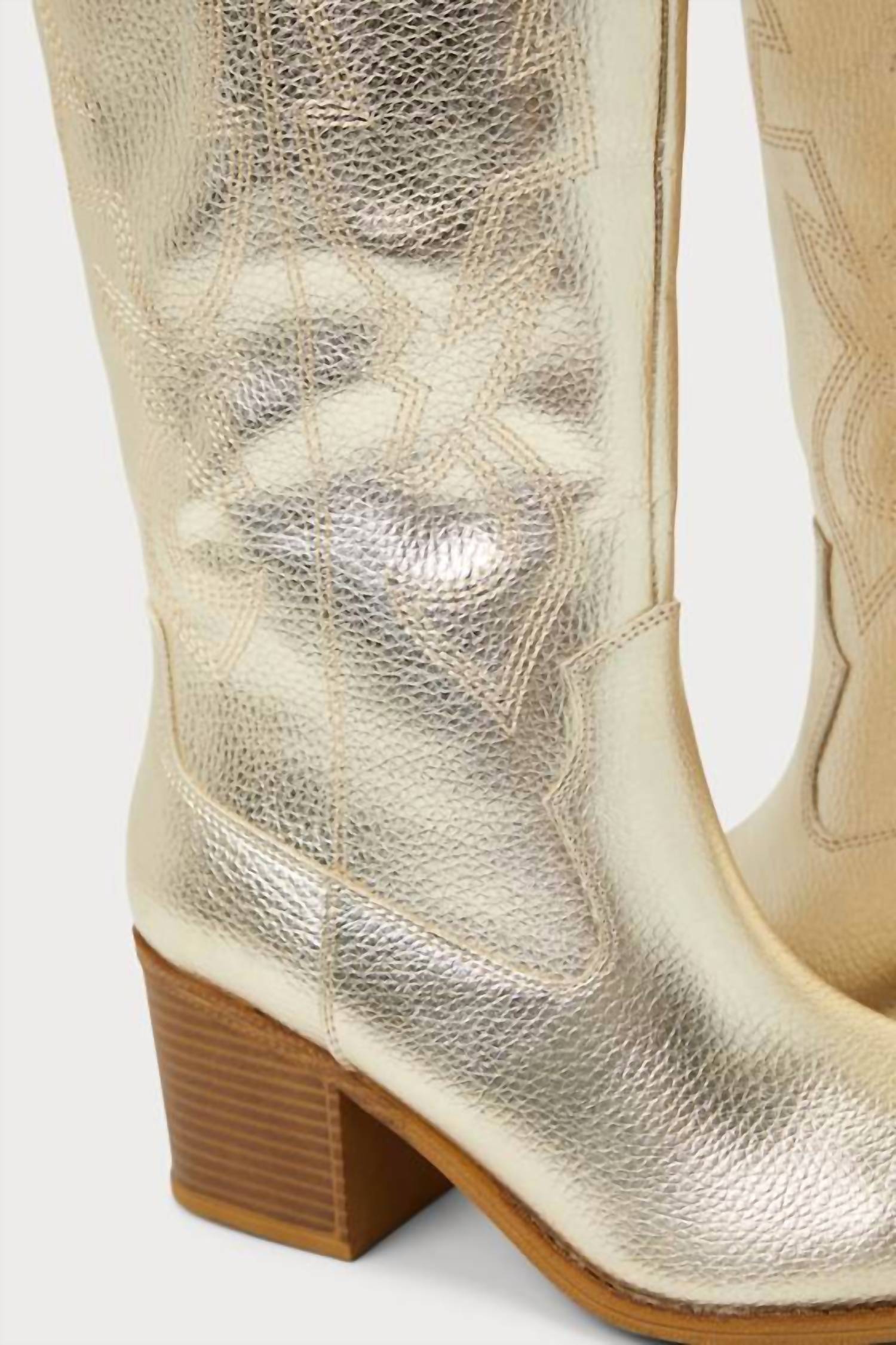 Dirty Laundry - Women's Upwind Western Knee High Boots