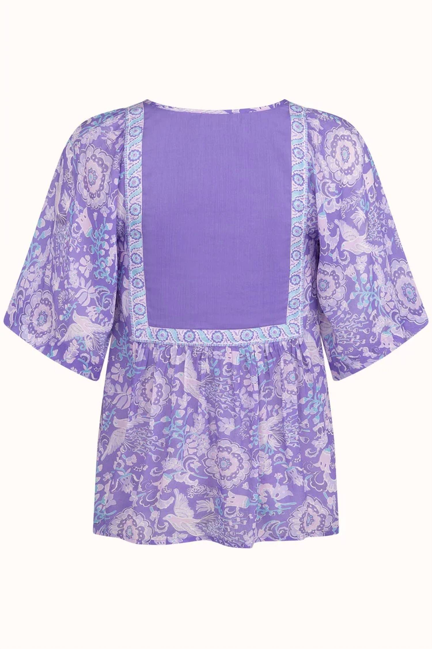 Spell - Sannah Short Sleeve Blouse