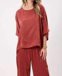 Kylie Paige - Lindsay Pullover Tunic Top