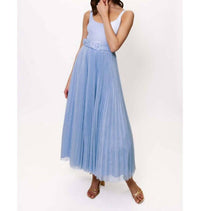 hutch Effy Cocktail Dress in peri - women's dress - alternate view