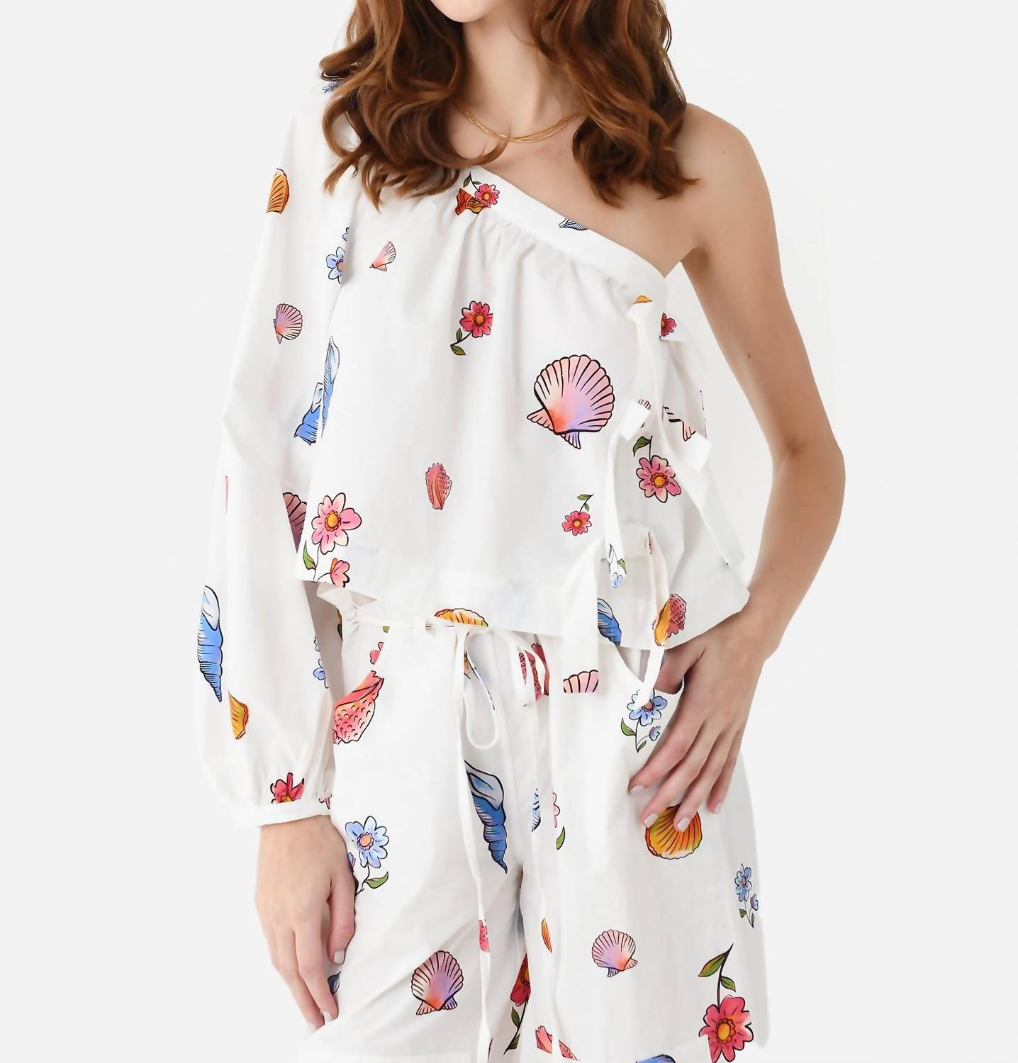 Ciao Lucia - Lea One Shoulder Top