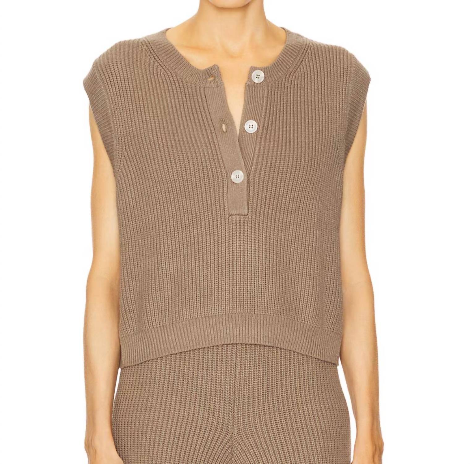 Stitches & Stripes - Slater Henley Vest