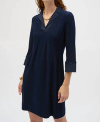 Joseph Ribkoff - Silky Knit and Memory Trapeze Dress