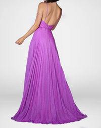 Sherri Hill - Flowy Slitted Prom Dress