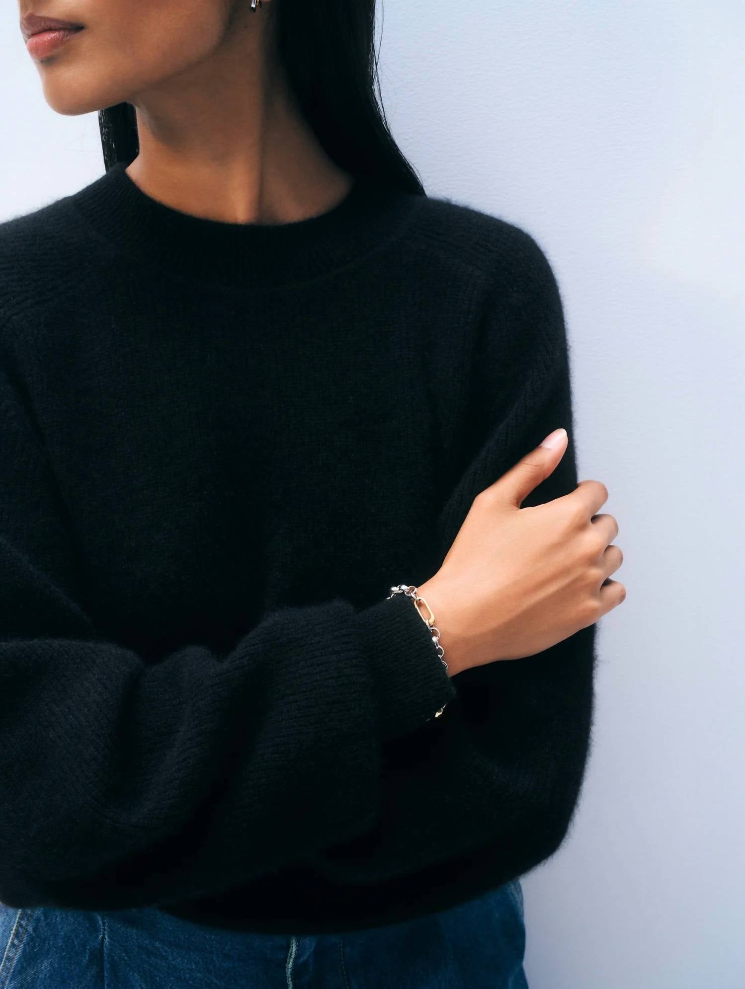 White + Warren - Cashmere Blouson Sweater