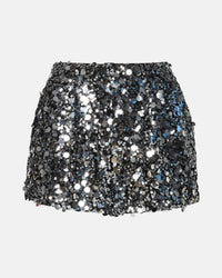 STEVE MADDEN Celestine Shorts in silver - women's shorts - view 4