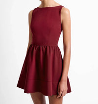 French Connection - Arza Low Back Mini Dress