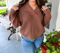 Pinch - Collared Knit Sweater