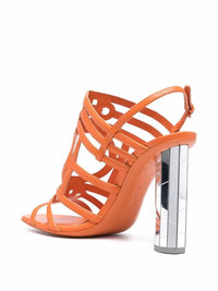 Salvatore Ferragamo - Women's Mirrored Heel Strappy Sandals