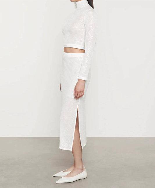 Enza Costa - Sequin Bias Skirt