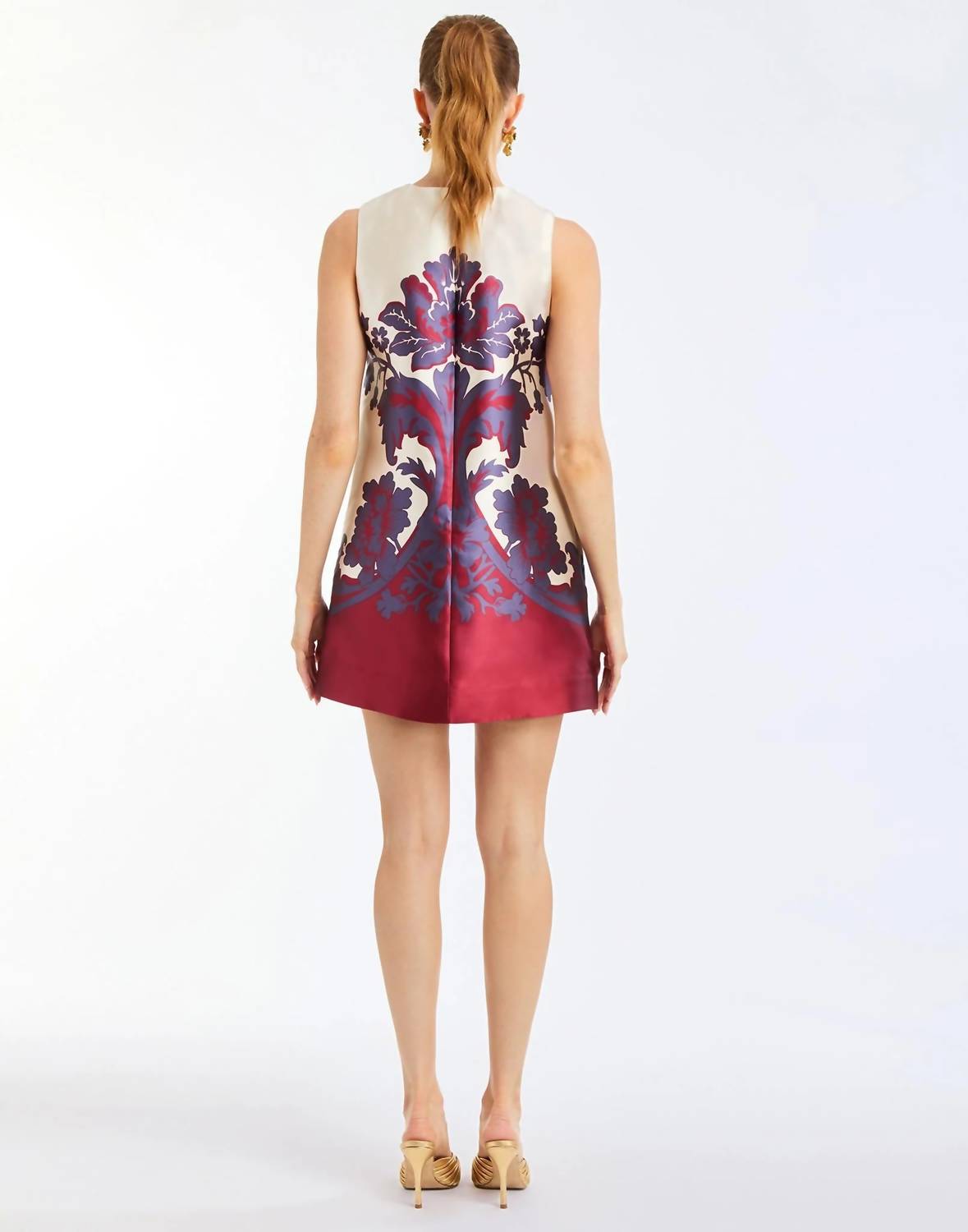 Mestiza New York Fiona Mini Dress in natural - women's dress - alternate view