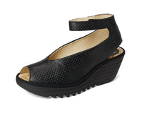 Fly London - Women's Yala376fly Perf Wedge Sandal