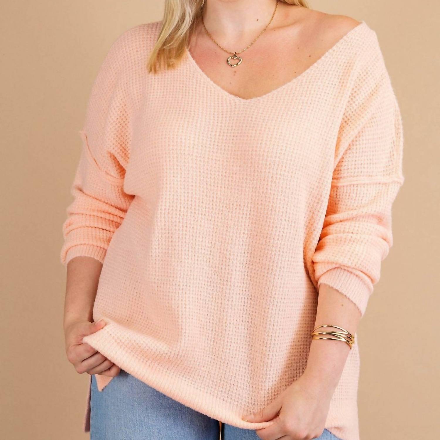 Kori - Effortless Beauty Thermal Sweater - Plus