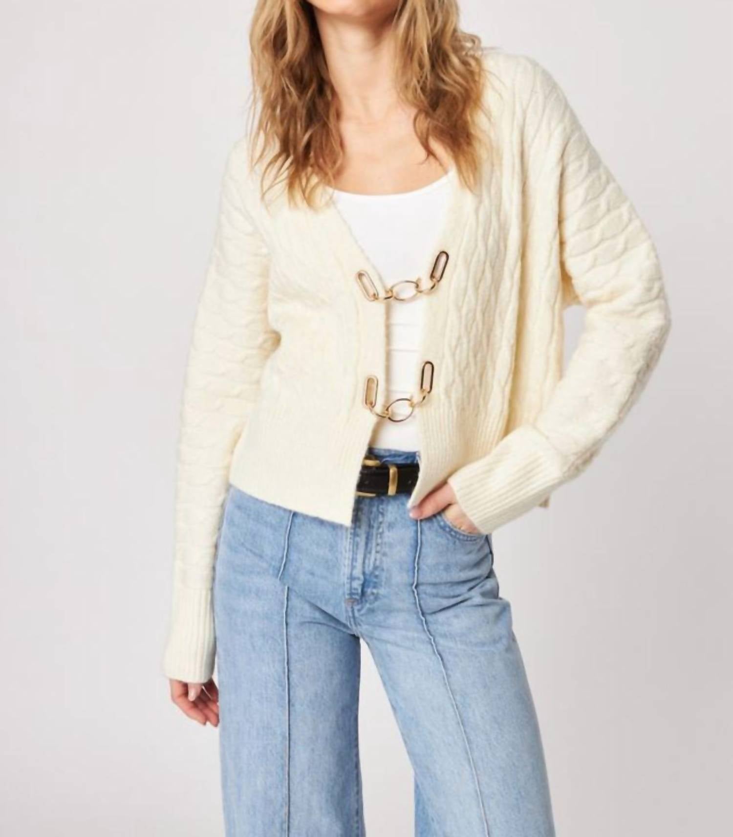 John + Jenn - Emile Cardigan Top