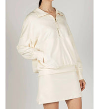P.CILL Ava Pull-up Skort in eggshell - women's shorts