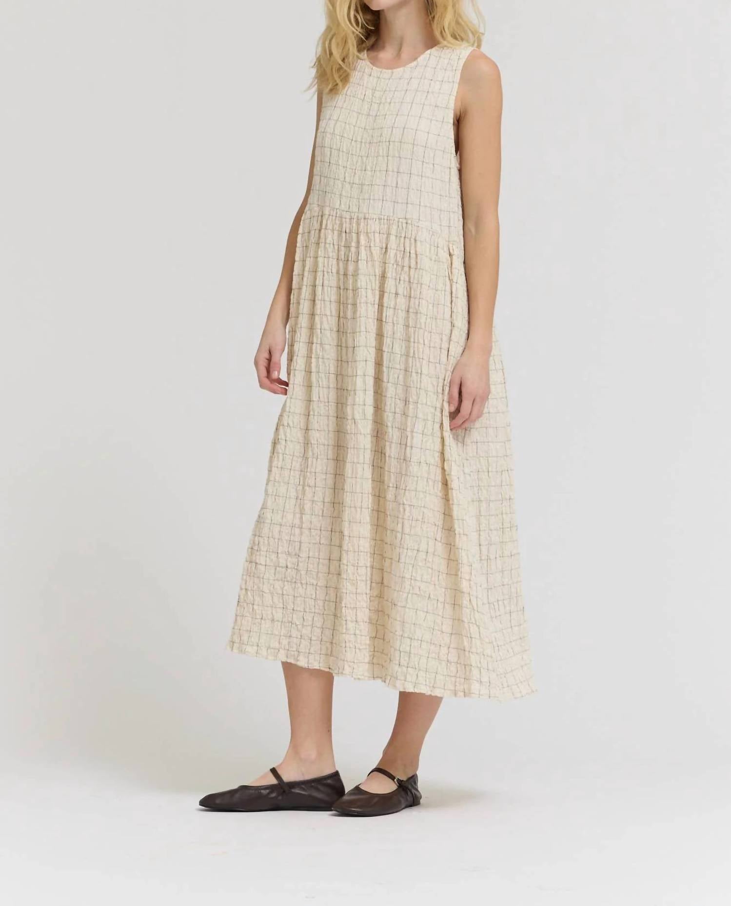 Grade & Gather - Easy Gauze Midi Dress