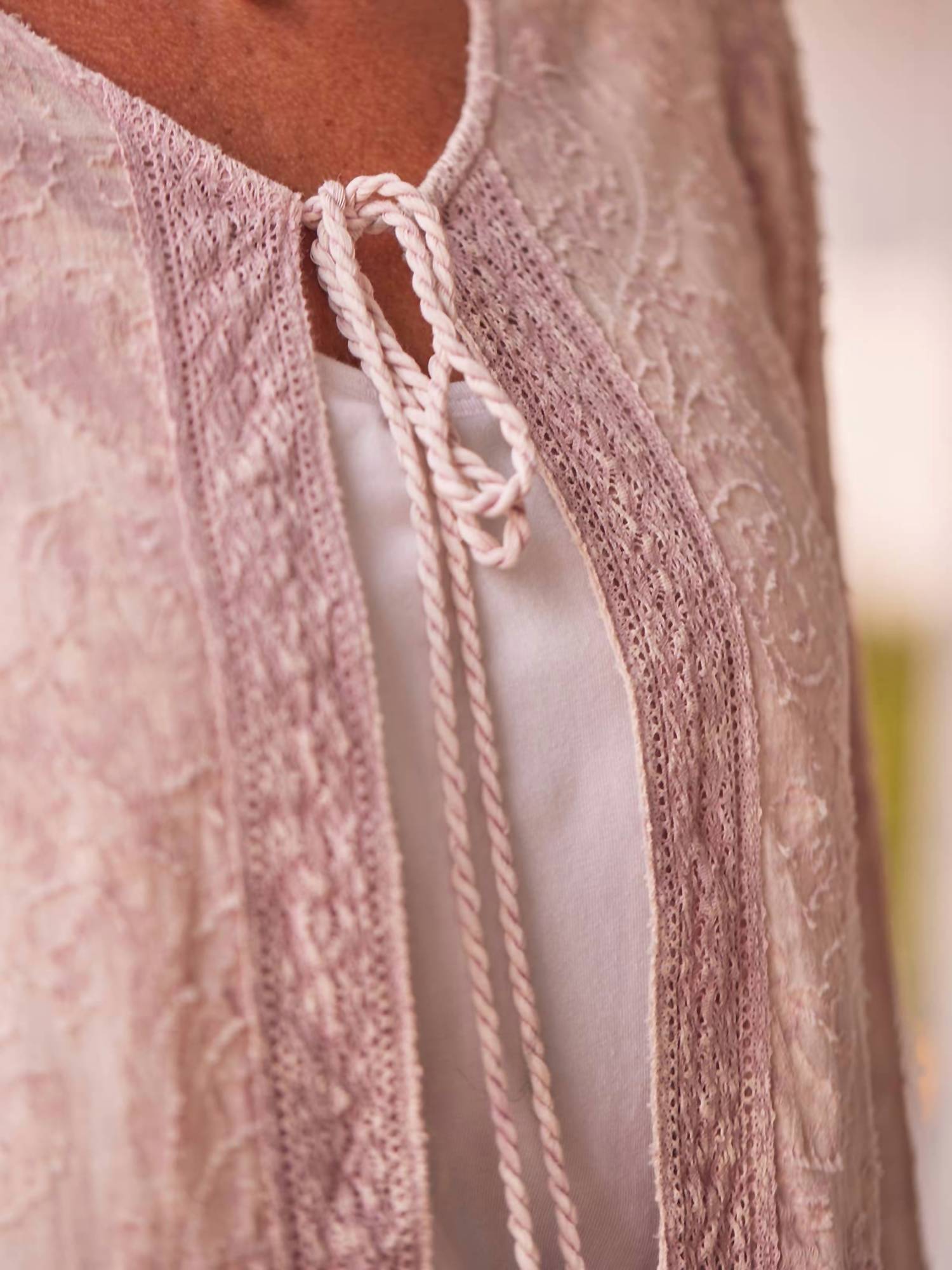 April Cornell - Heaven Long Sleeve Cover Up Cardigan