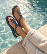 Seychelles - Women's Sunday Funday T-strap Studded Sandals