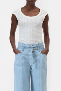 Closed - Fitted Ribbed Tee