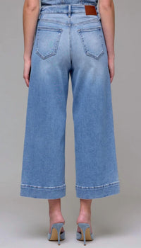 Hidden - Nori Clean Crop Wide Leg Jeans