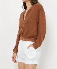 Lamade - The Eighties Bomber Sweater Jacket