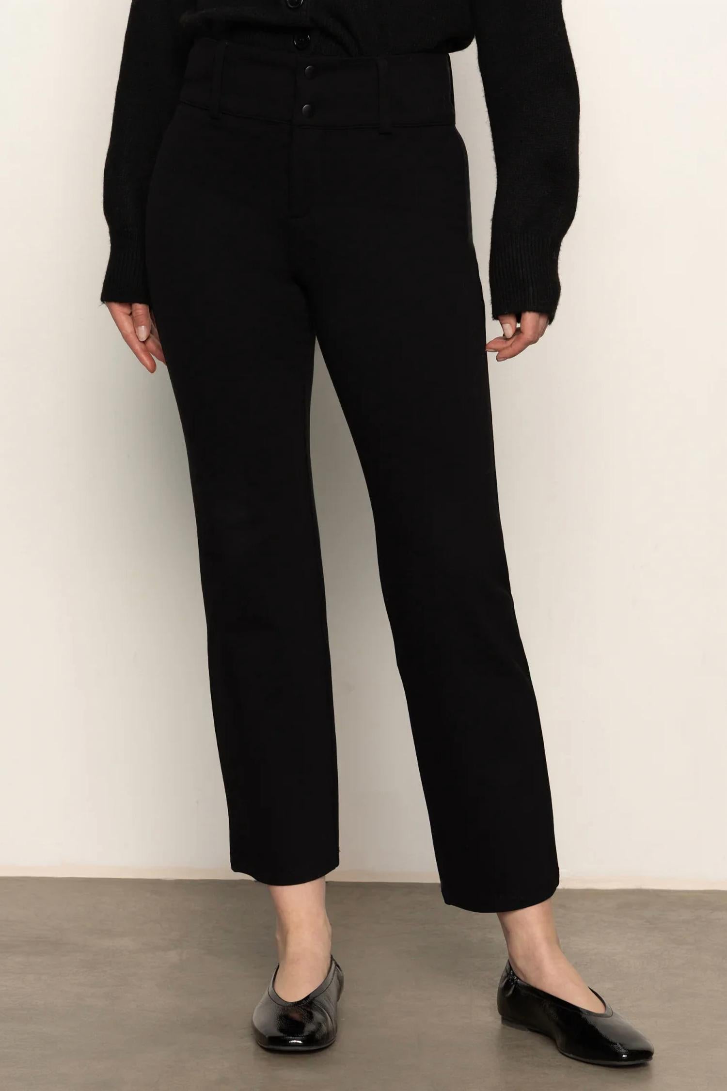 Sanctuary 90's Straight Legging Pants in black - women's pants