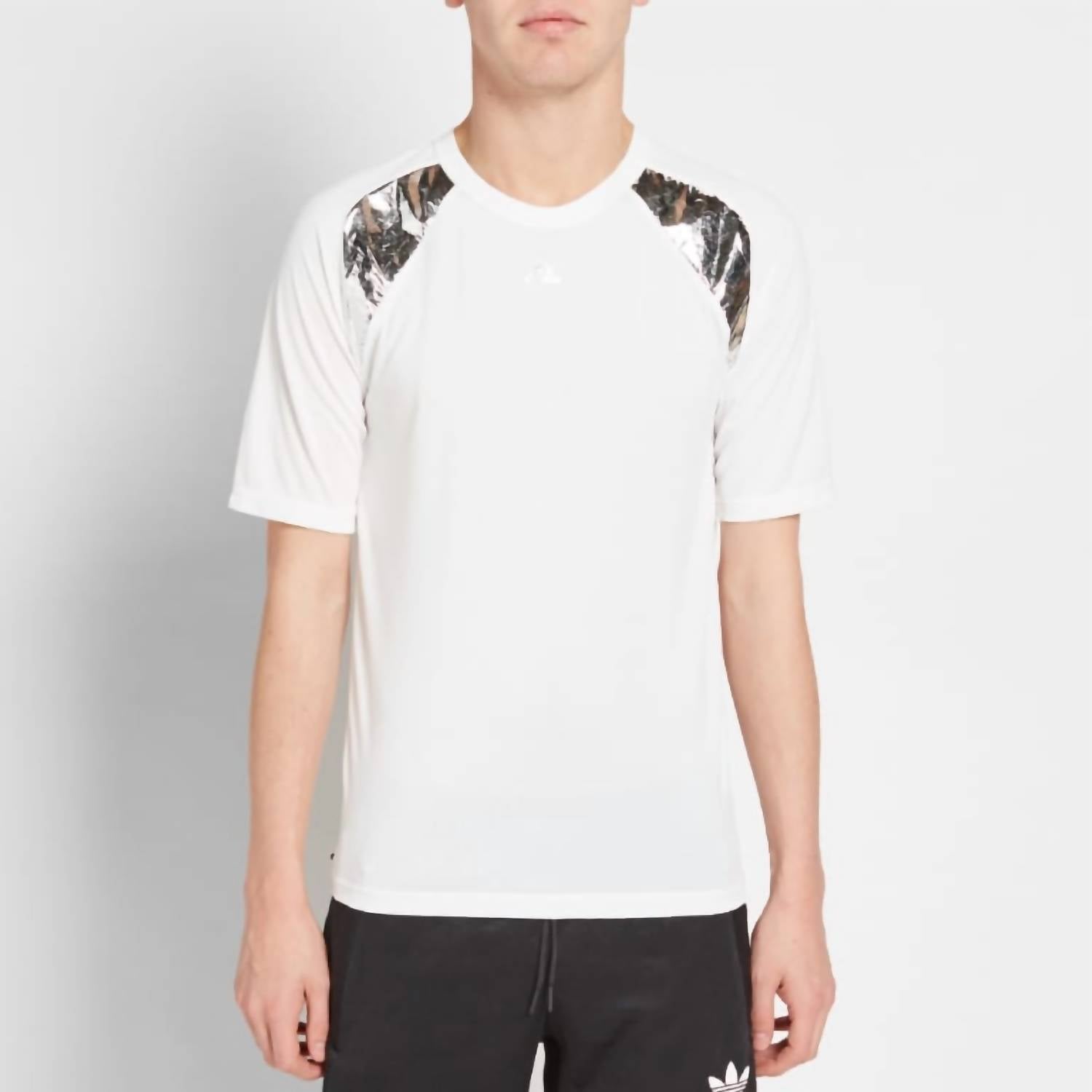 adidas Climachill Tee in white - men's t-shirt