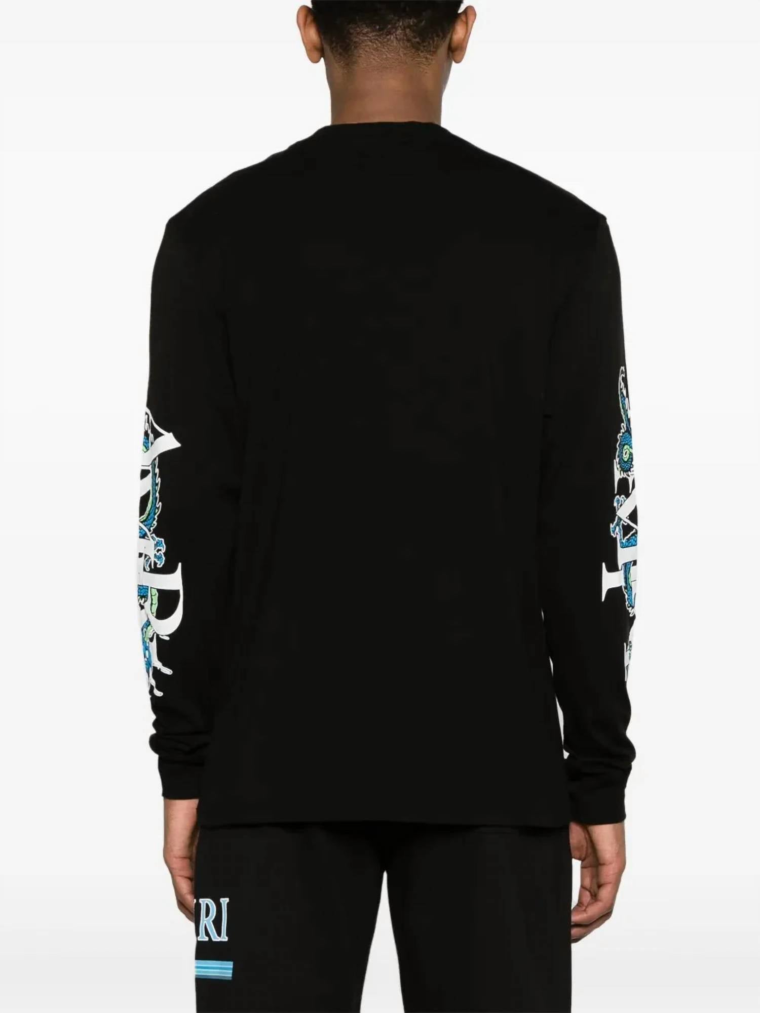 Amiri - Men's Lny Dragon Long Sleeve T-shirt