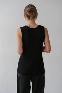 Donni. - Knit Shell Top