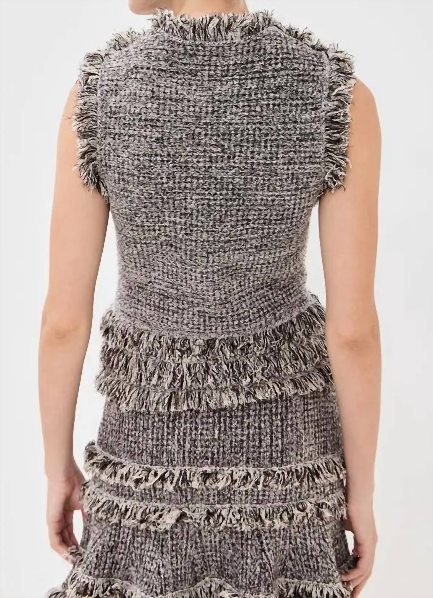 Ulla Johnson - Kassi Knit Tweed Sleeveless Top