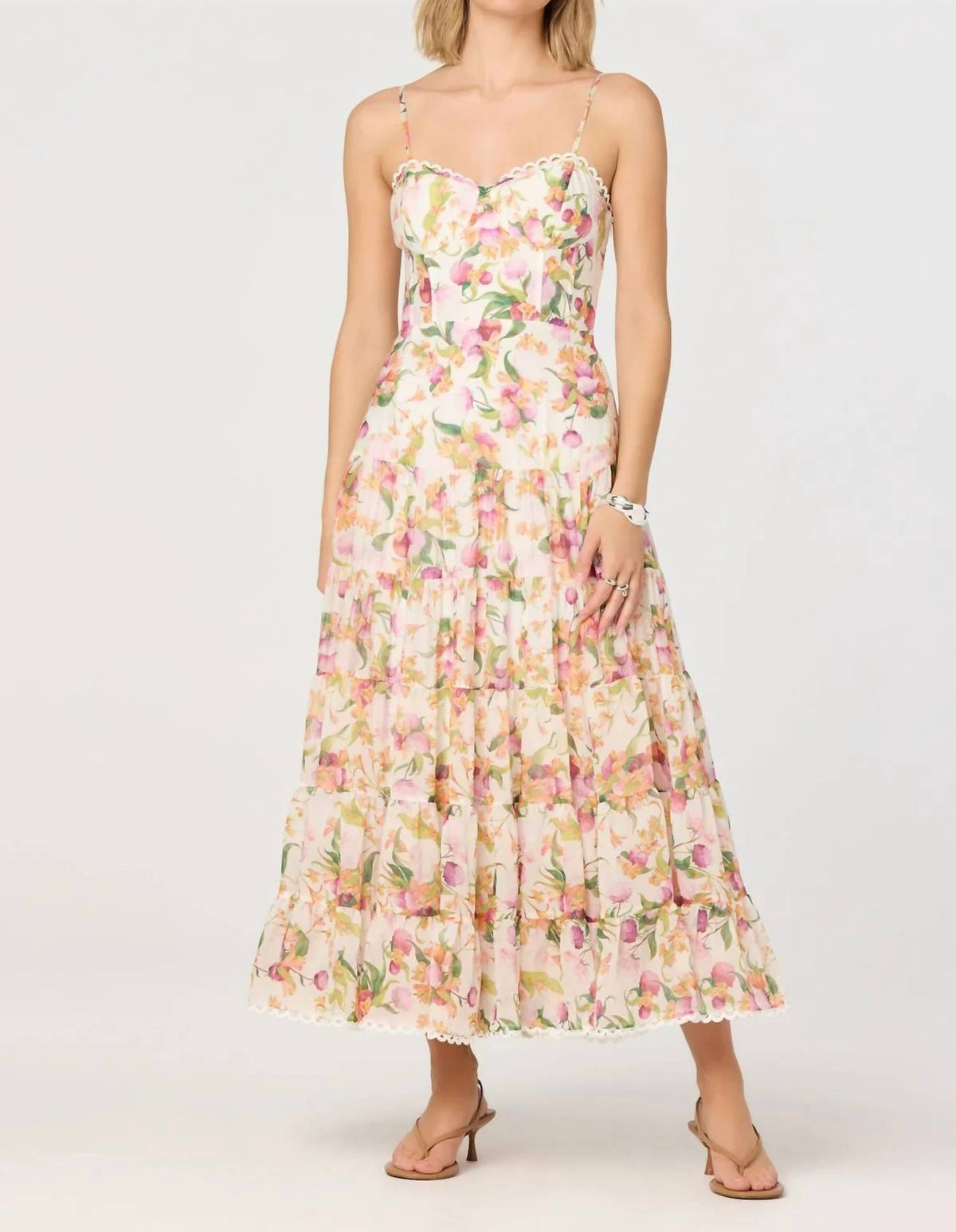 Astr - Lianna Bustier Maxi Dress