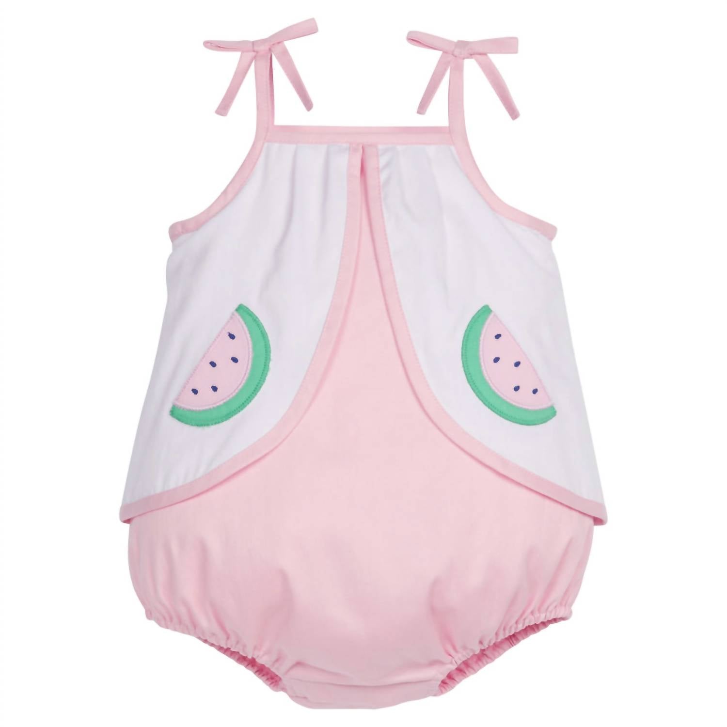Little English - Kids Sadie Watermelon Sunsuit