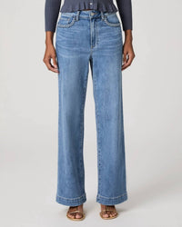 Paige - Anessa 31 Braided Pocket Edge Wide Leg Jean