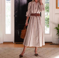 Sail To Sable - The Belted Shirt Dress