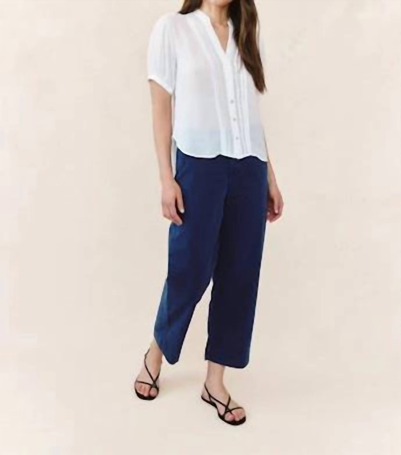 Bella Dahl - Short Sleeve Pintuck Shirt