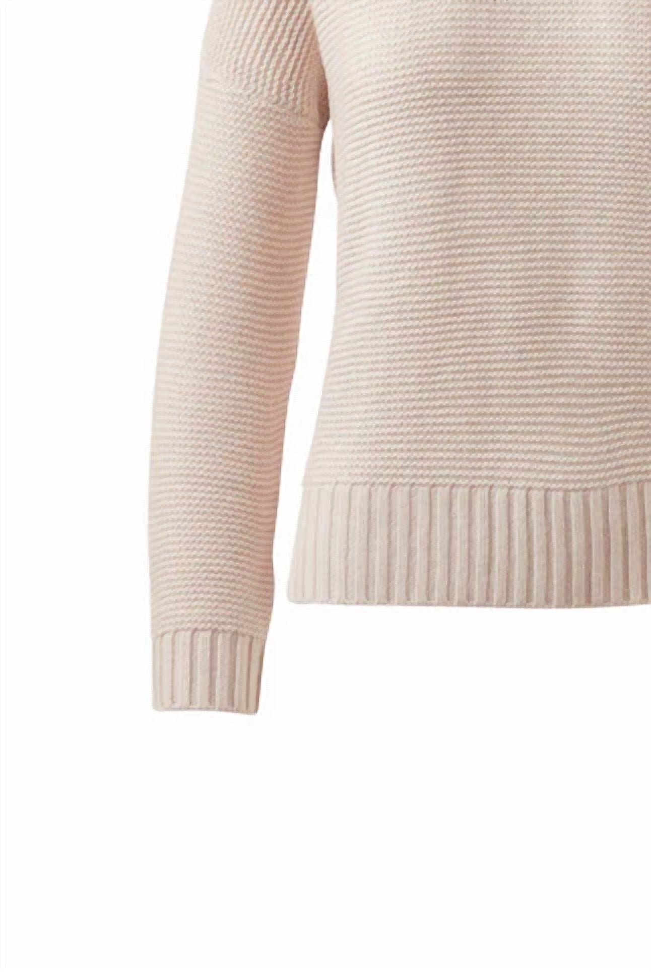Kinross - Women's Garter Turtleneck Sweater