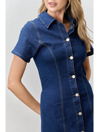 Polagram - Lone Star Denim Dress