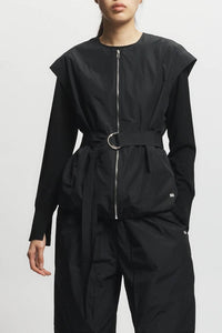Saint Art - Elijah Oversized Taffeta Vest