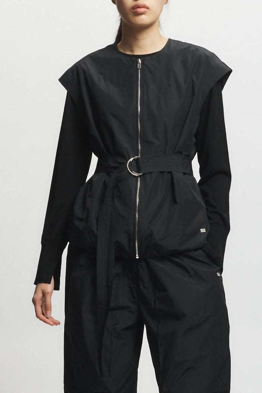 Saint Art - Elijah Oversized Taffeta Vest