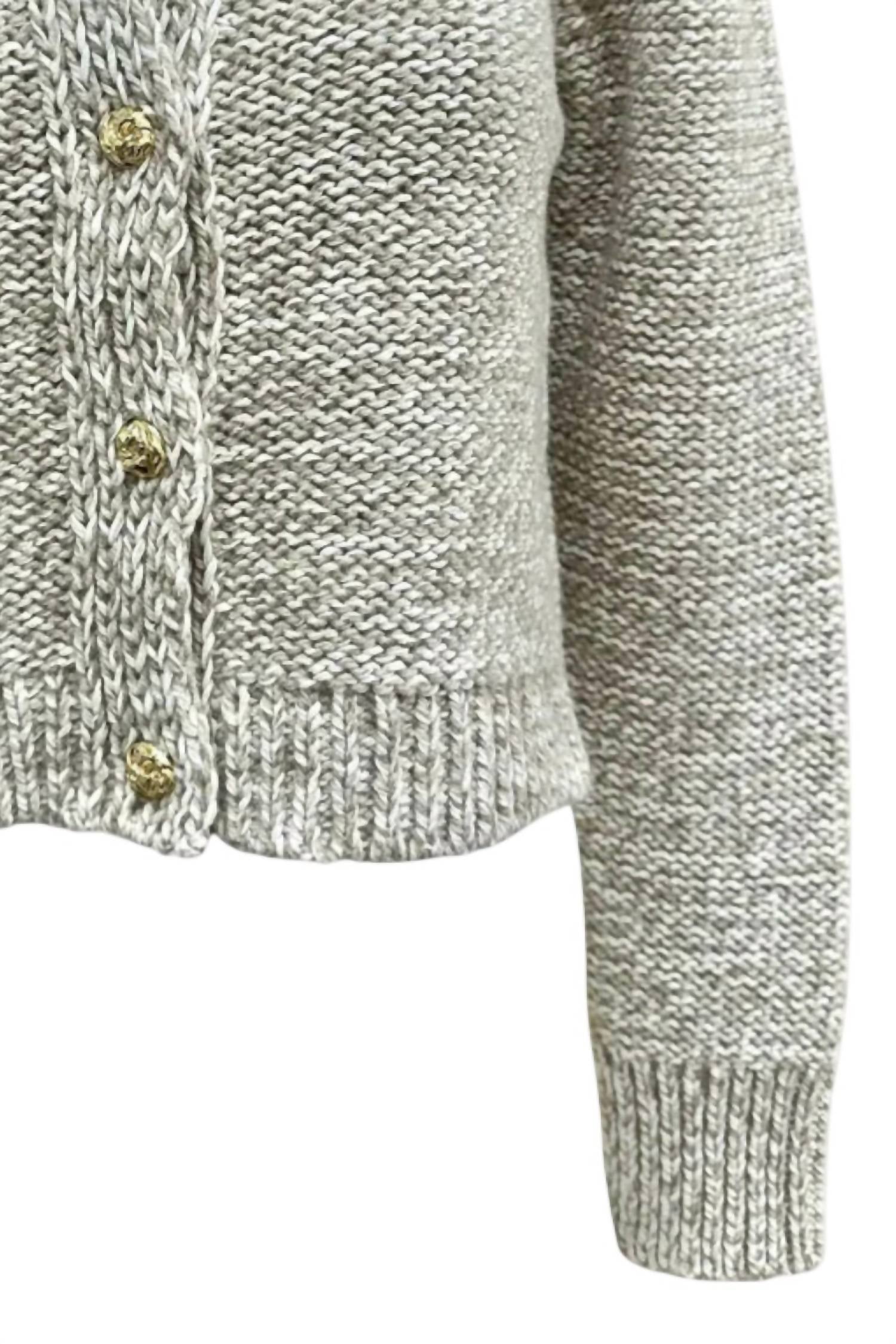 White + Warren - Women's Recycled Marl Cardigan