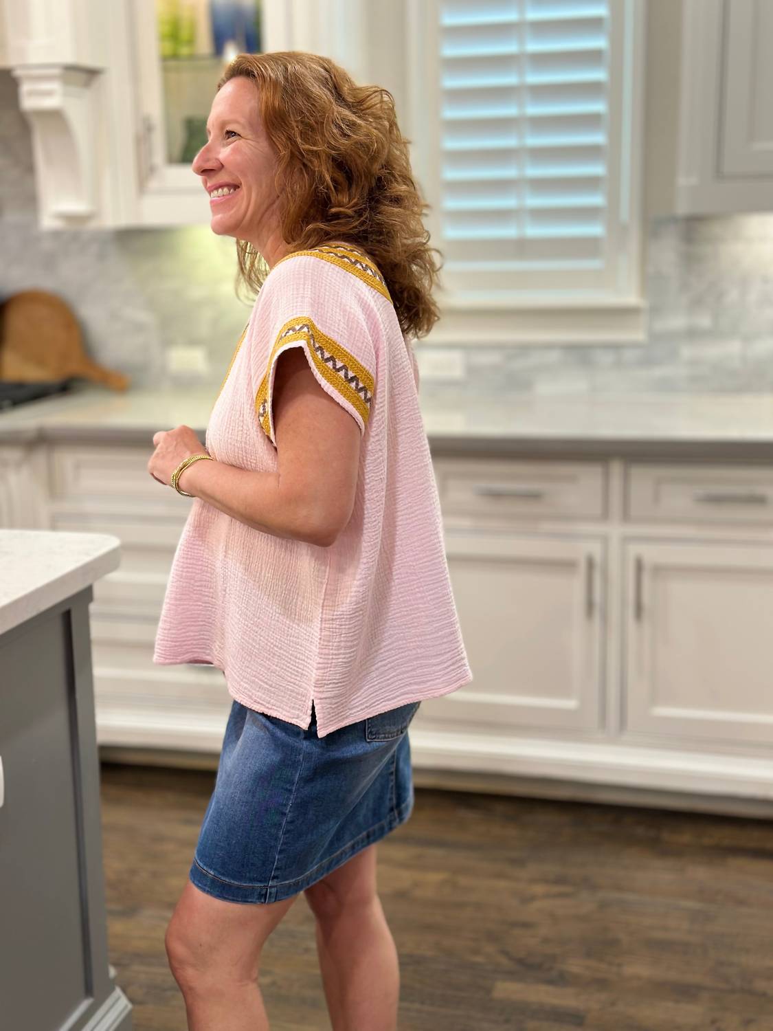 Ivy Jane - Border Popover Top