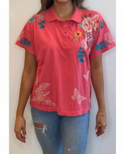 Johnny Was - LORNE POLO TEE